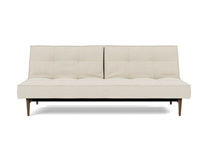 Splitback Styletto Sofa Bed Dark Wood - variant image
