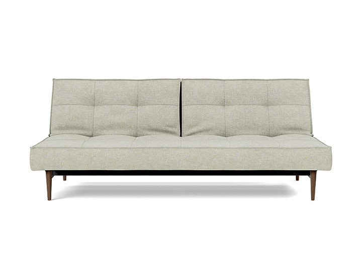 Splitback Styletto Sofa Bed Dark Wood - variant image
