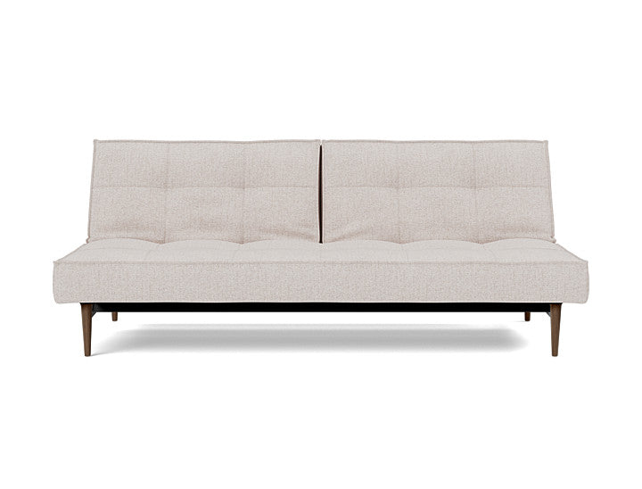 Splitback Styletto Sofa Bed Dark Wood - variant image