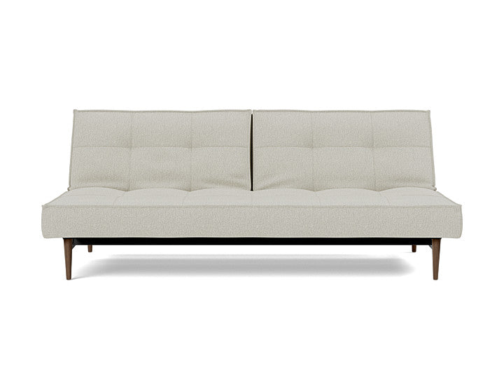 Splitback Styletto Sofa Bed Dark Wood - variant image