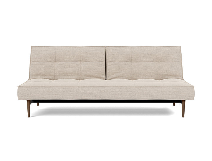 Splitback Styletto Sofa Bed Dark Wood - variant image