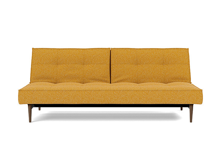 Splitback Styletto Sofa Bed Dark Wood - variant image