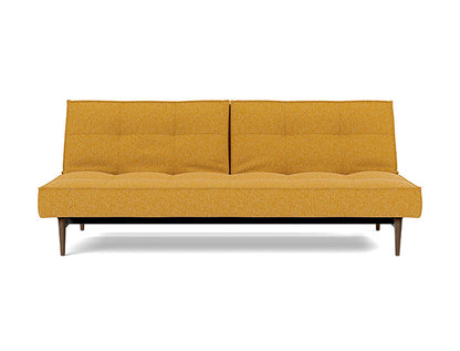 Splitback Styletto Sofa Bed Dark Wood - variant image