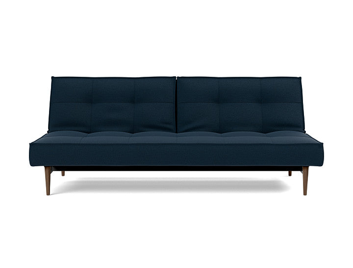 Splitback Styletto Sofa Bed Dark Wood - variant image