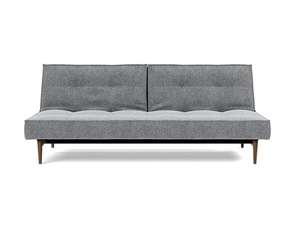 Splitback Styletto Sofa Bed Dark Wood - variant image