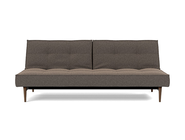 Splitback Styletto Sofa Bed Dark Wood - variant image