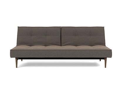 Splitback Styletto Sofa Bed Dark Wood - variant image