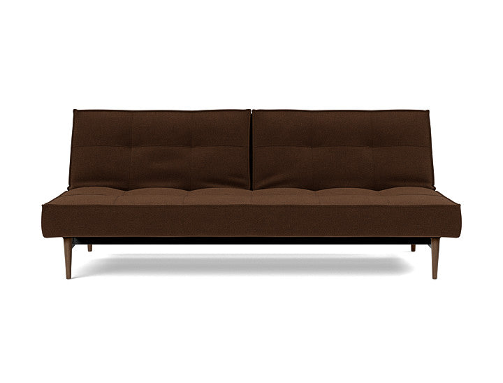 Splitback Styletto Sofa Bed Dark Wood - variant image