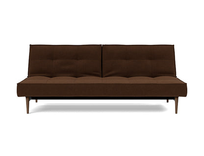 Splitback Styletto Sofa Bed Dark Wood - variant image