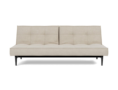 Splitback Styletto Sofa Bed Black Wood - variant image