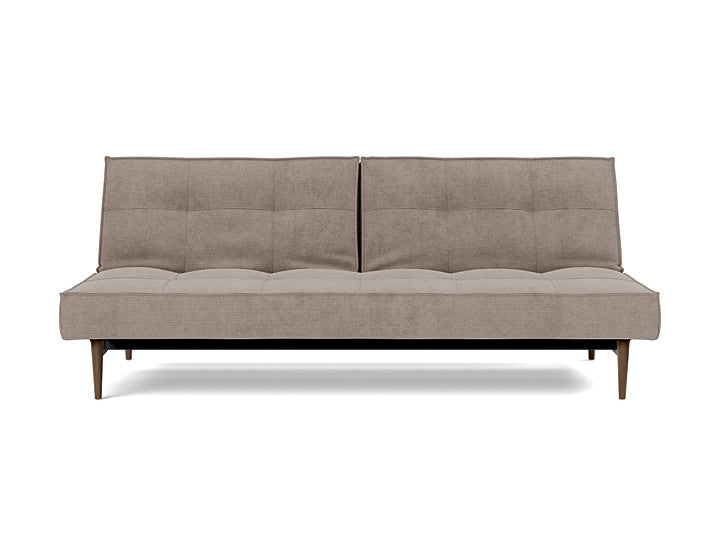 Splitback Styletto Sofa Bed Dark Wood - variant image