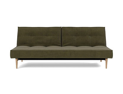 Splitback Styletto Sofa Bed Light Wood - variant image