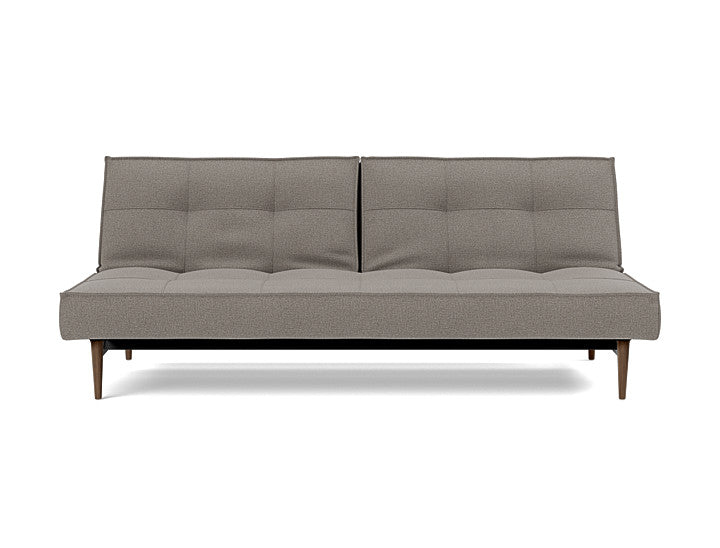 Splitback Styletto Sofa Bed Dark Wood - variant image
