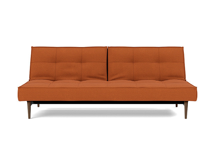 Splitback Styletto Sofa Bed Dark Wood - variant image