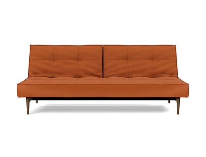 Splitback Styletto Sofa Bed Dark Wood - variant image