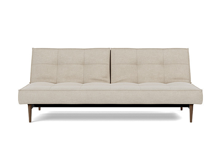 Splitback Styletto Sofa Bed Dark Wood - variant image