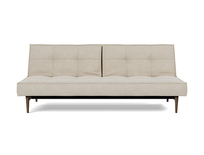 Splitback Styletto Sofa Bed Dark Wood - variant image