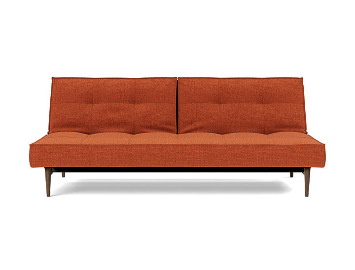 Splitback Styletto Sofa Bed Dark Wood - variant image