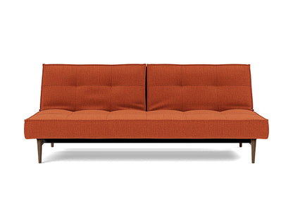 Splitback Styletto Sofa Bed Dark Wood - variant image