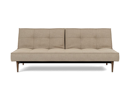 Splitback Styletto Sofa Bed Dark Wood - variant image