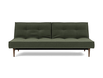Splitback Styletto Sofa Bed Dark Wood - variant image