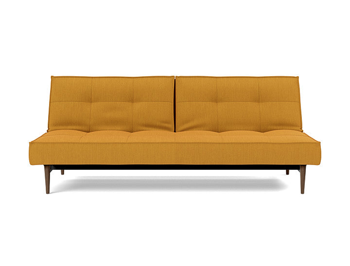 Splitback Styletto Sofa Bed Dark Wood - variant image