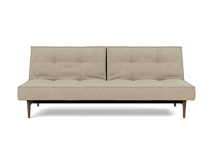 Splitback Styletto Sofa Bed Dark Wood - variant image