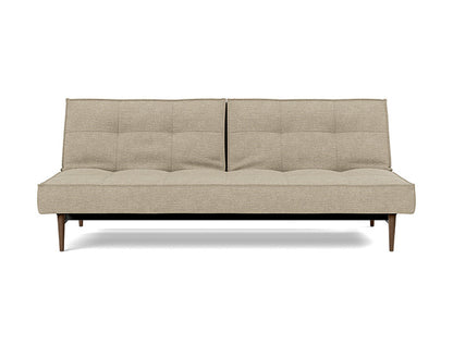 Splitback Styletto Sofa Bed Dark Wood - variant image
