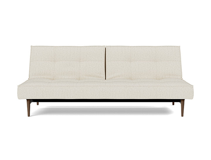 Splitback Styletto Sofa Bed Dark Wood - variant image