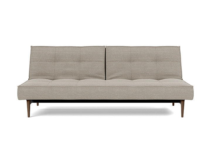 Splitback Styletto Sofa Bed Dark Wood - variant image