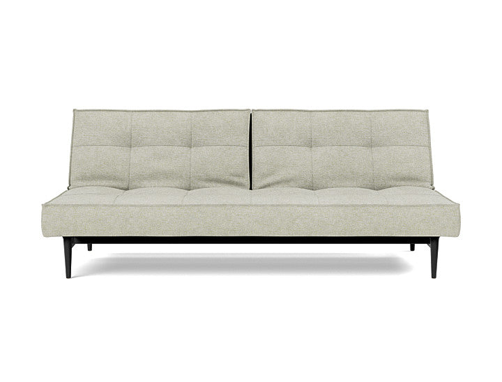 Splitback Styletto Sofa Bed Black Wood - variant image