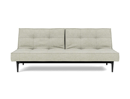 Splitback Styletto Sofa Bed Black Wood - variant image
