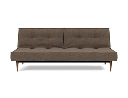 Splitback Styletto Sofa Bed Dark Wood - variant image