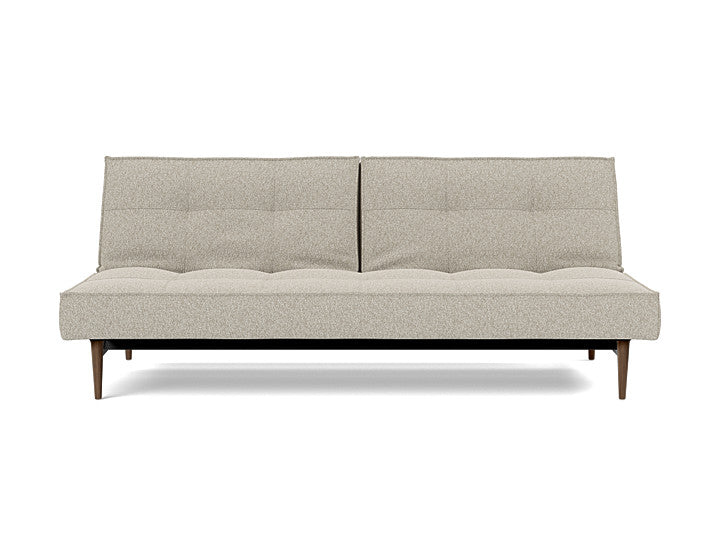 Splitback Styletto Sofa Bed Dark Wood - variant image