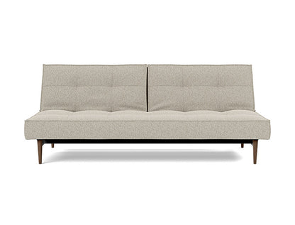 Splitback Styletto Sofa Bed Dark Wood - variant image