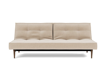 Splitback Styletto Sofa Bed Dark Wood - variant image