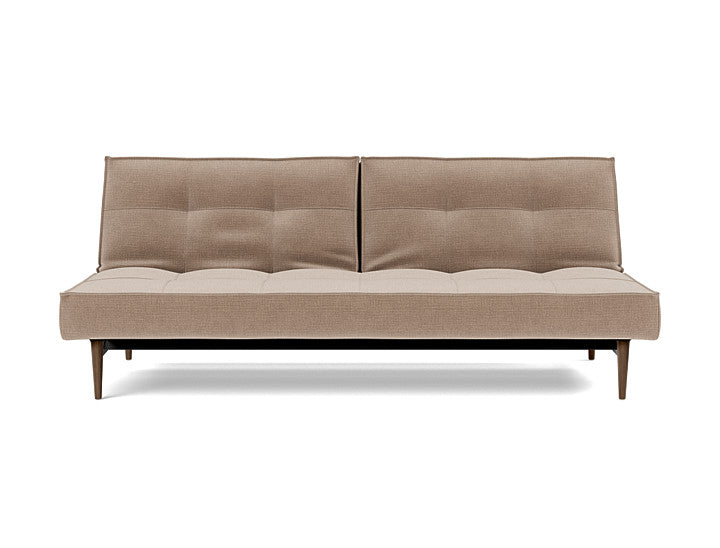 Splitback Styletto Sofa Bed Dark Wood - variant image