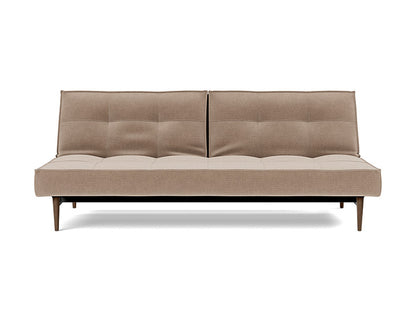 Splitback Styletto Sofa Bed Dark Wood - variant image