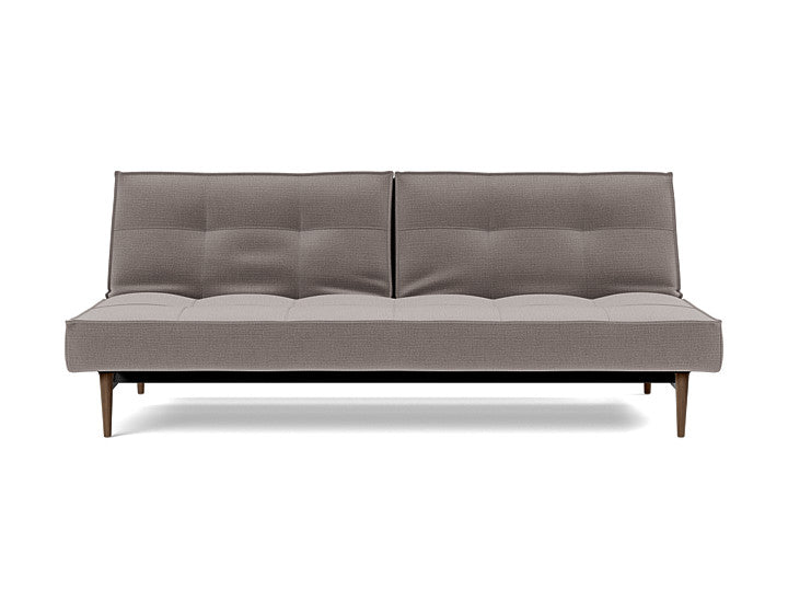 Splitback Styletto Sofa Bed Dark Wood - variant image
