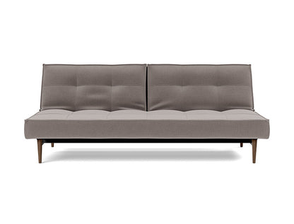 Splitback Styletto Sofa Bed Dark Wood - variant image