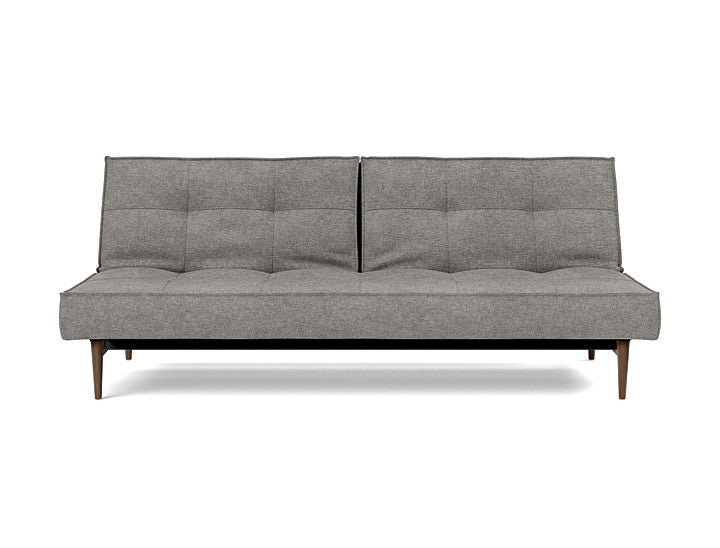 Splitback Styletto Sofa Bed Dark Wood - variant image