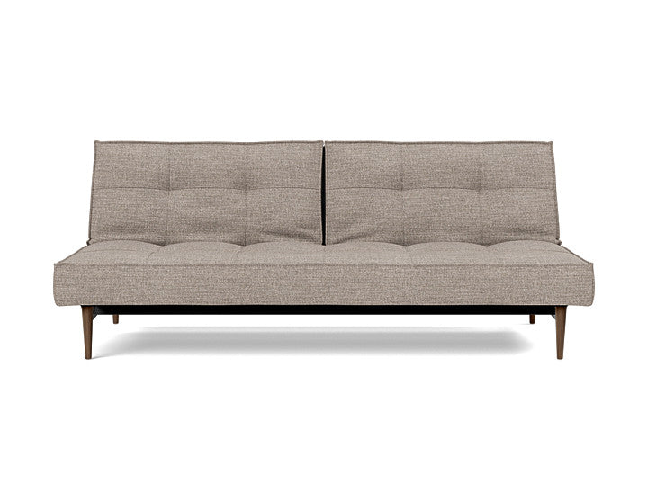 Splitback Styletto Sofa Bed Dark Wood - variant image
