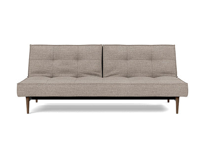 Splitback Styletto Sofa Bed Dark Wood - variant image