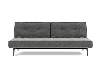 Splitback Styletto Sofa Bed Dark Wood - variant image