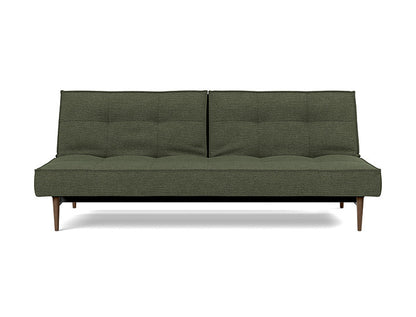 Splitback Styletto Sofa Bed Dark Wood - variant image