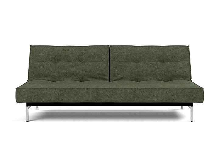 Splitback Chrome Sofa Bed - variant image