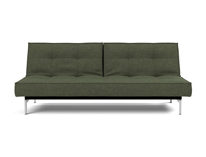 Splitback Chrome Sofa Bed - variant image