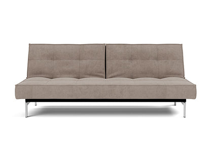 Splitback Chrome Sofa Bed - variant image