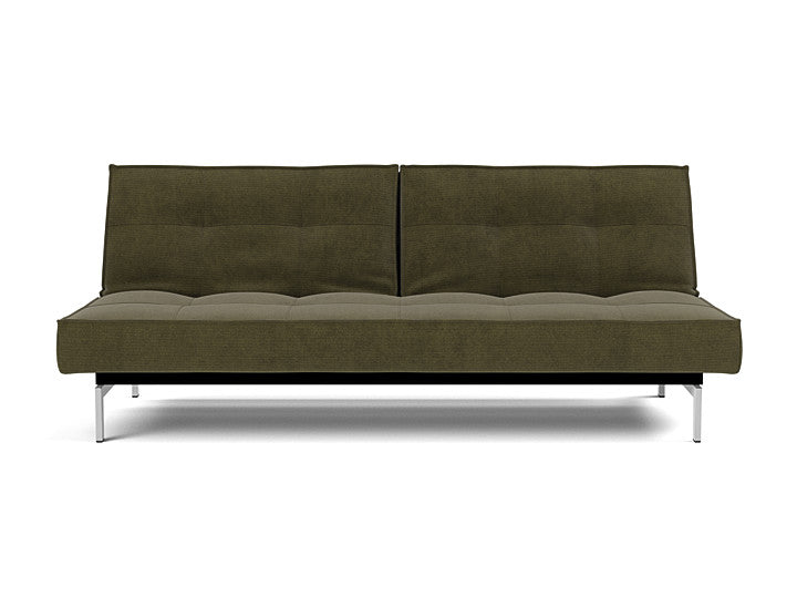 Splitback Chrome Sofa Bed - variant image