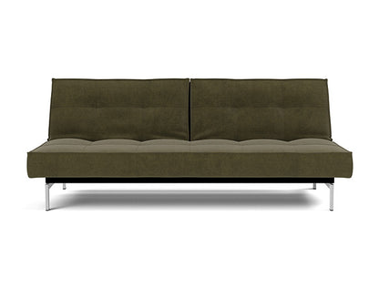 Splitback Chrome Sofa Bed - variant image